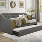 Labelle Gray Twin Daybed with Trundle