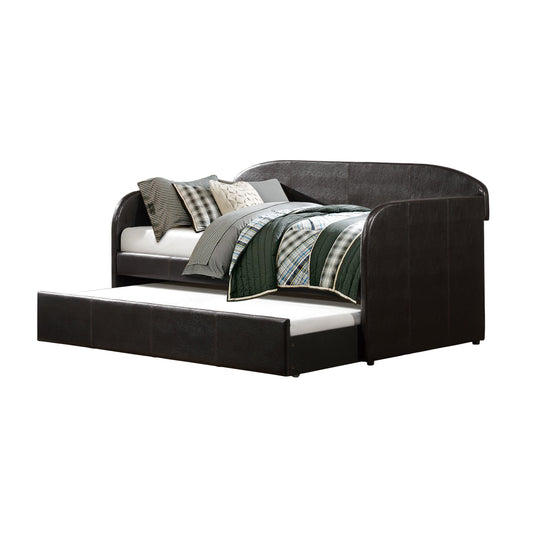 Roland Dark Brown Daybed with Trundle
