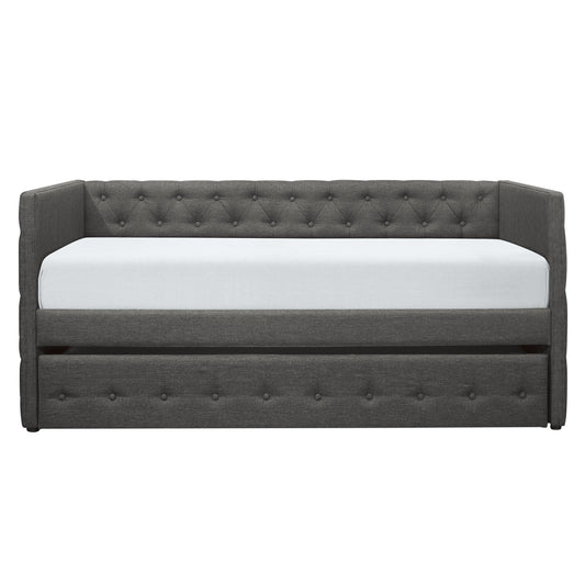 Batavia Dark Gray Daybed with Trundle