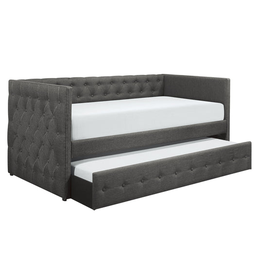 Batavia Dark Gray Daybed with Trundle