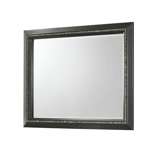 Crown Mark Giovani Mirror in Dark Silver image