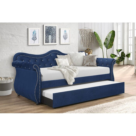 Galaxy Home Abby Daybed Navy Navy Solid Wood