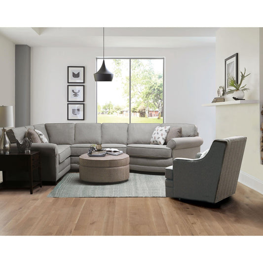 Brantley Cuddler Sectional with Ottoman