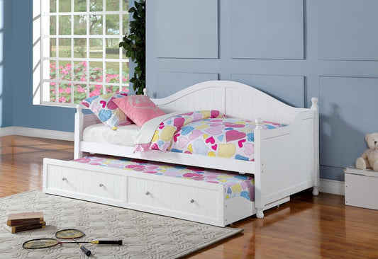 Julie Ann White Twin Daybed with Trundle