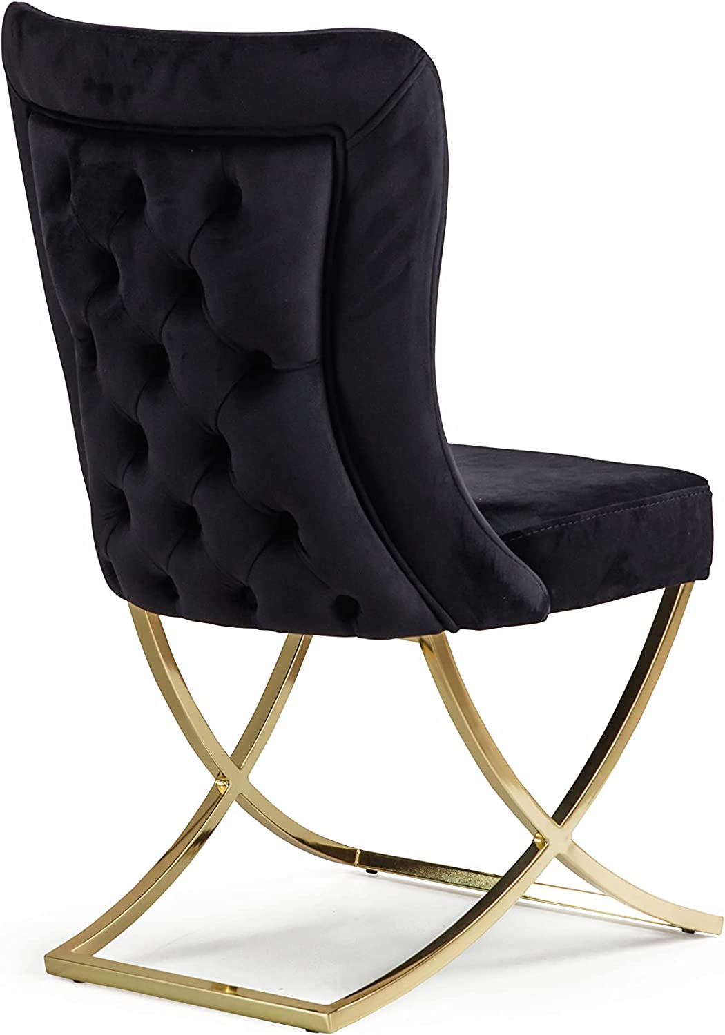 Royal Velvet Luxury Dining Chairs Set Of 2