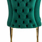 Royal Velvet Luxury Dining Chairs Set Of 2