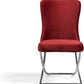Royal Velvet Luxury Dining Chairs Set Of 2 ASY Furniture  Houston TX