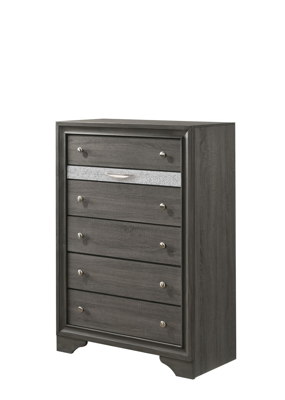 Galaxy Home Matrix Chest Gray Wood