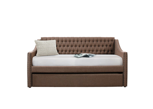 Tulney Brown Daybed with Trundle