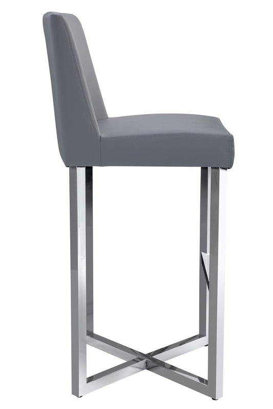 Wavre Counter Height Stool - Grey
