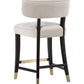 Niwai Counter Height Stool - Champagne