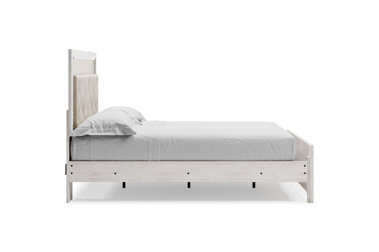 Altyra White Panel Beds