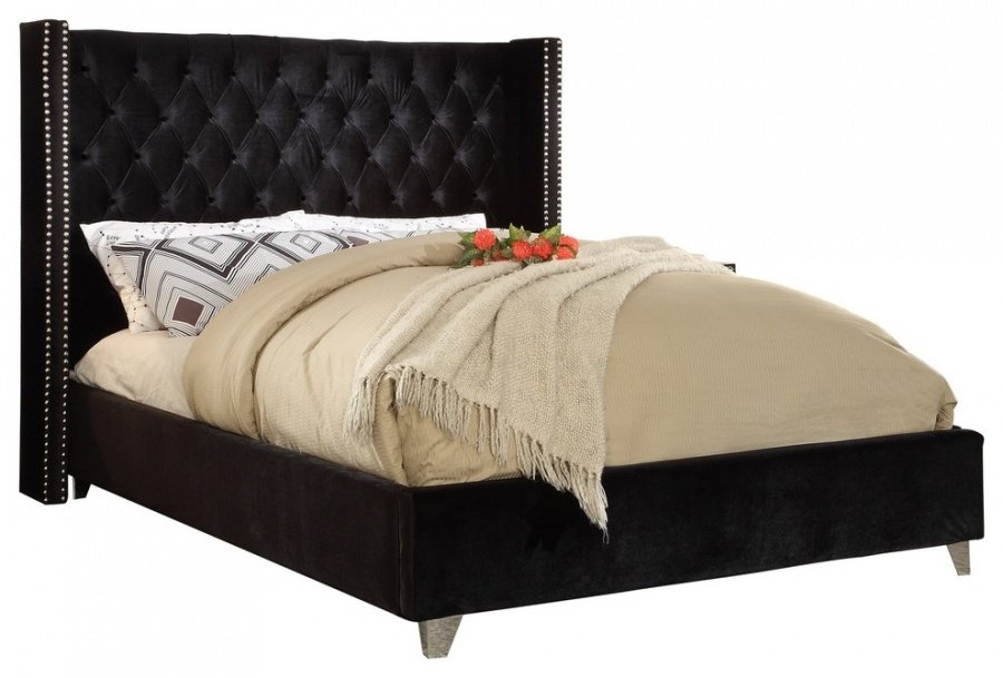 Aiden Velvet Bed