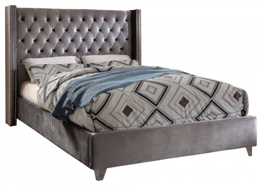 Aiden Velvet Bed