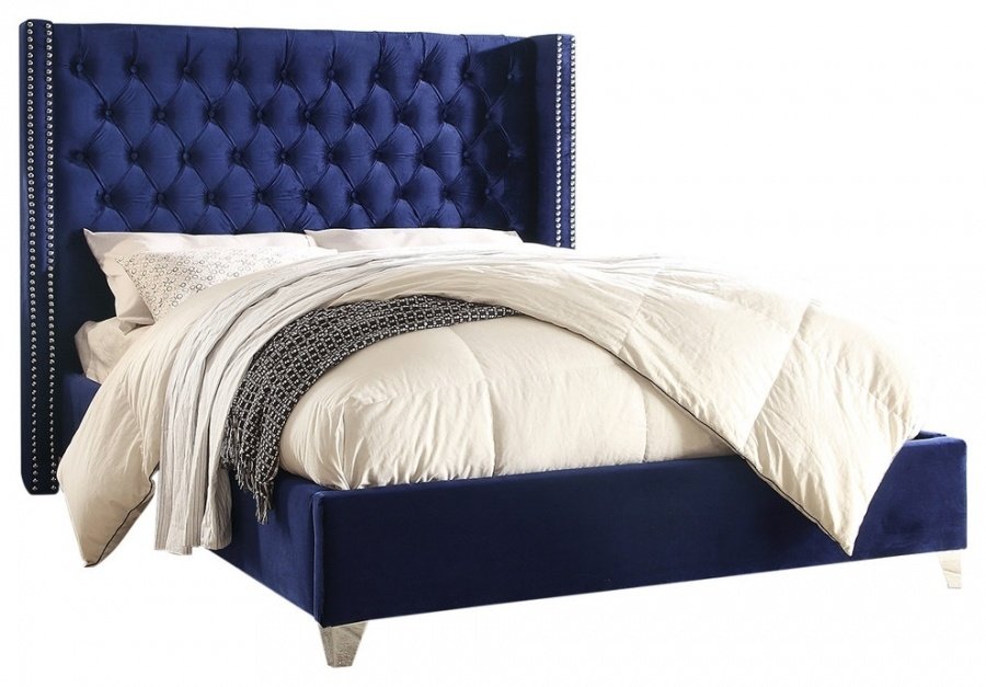 Aiden Velvet Bed