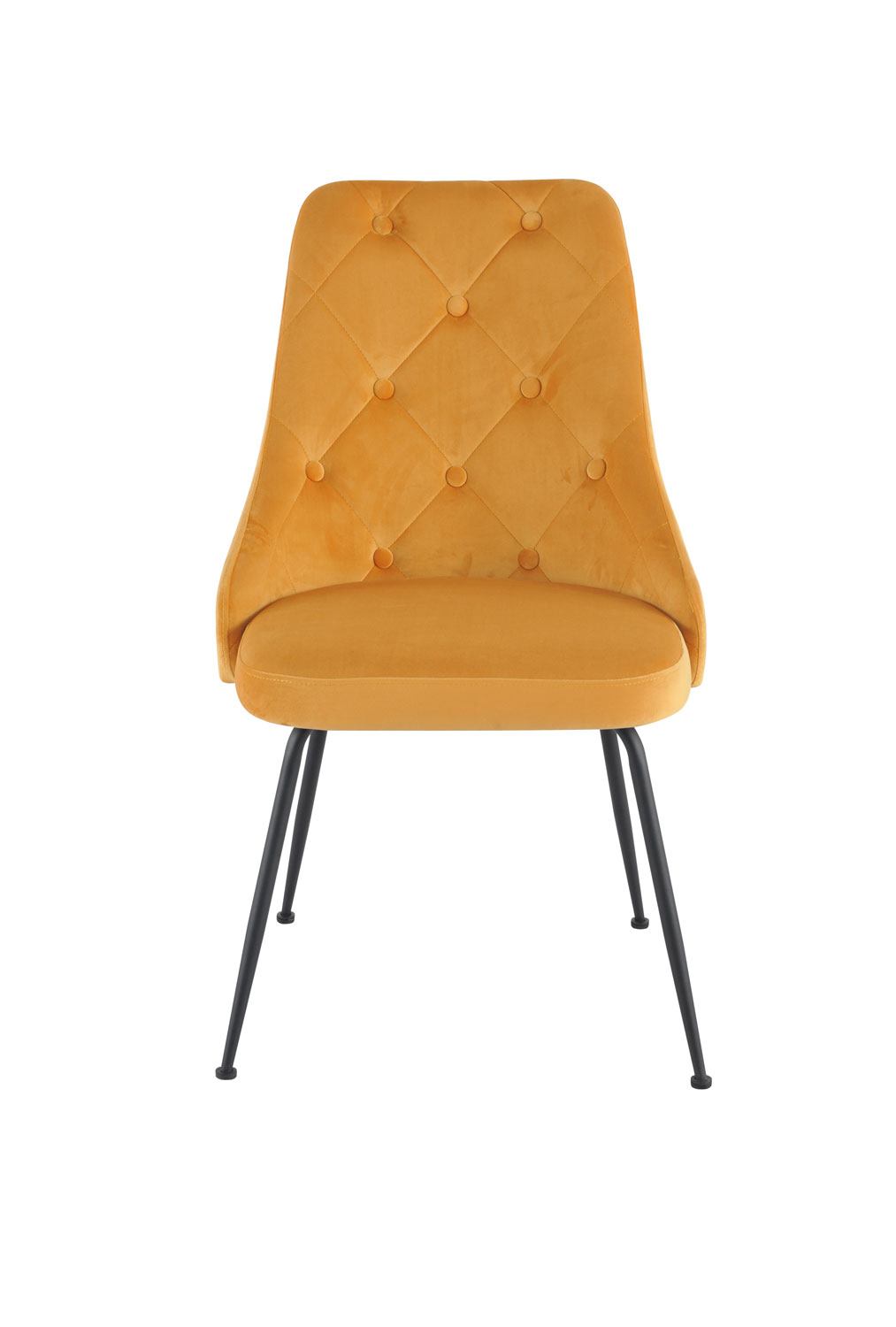 Mavis Side Chair - Yellow/Black