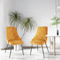 Mavis Side Chair - Yellow/Black