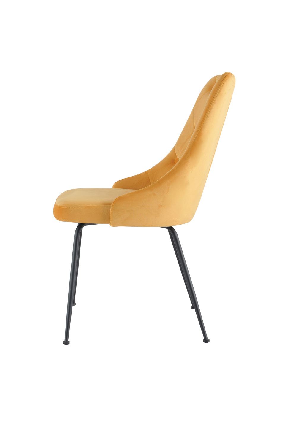 Mavis Side Chair - Yellow/Black