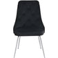 Mavis Side Chair - Black/Chrome