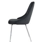 Mavis Side Chair - Black/Chrome