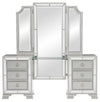 Homelegance Avondale Vanity Dresser with Mirror in Silver 1646-15 image