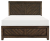 Homelegance Parnell King Panel Bed in Rustic Cherry 1648K-1EK* image