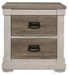 Homelegance Arcadia Nightstand in White & Weathered Gray 1677-4 image