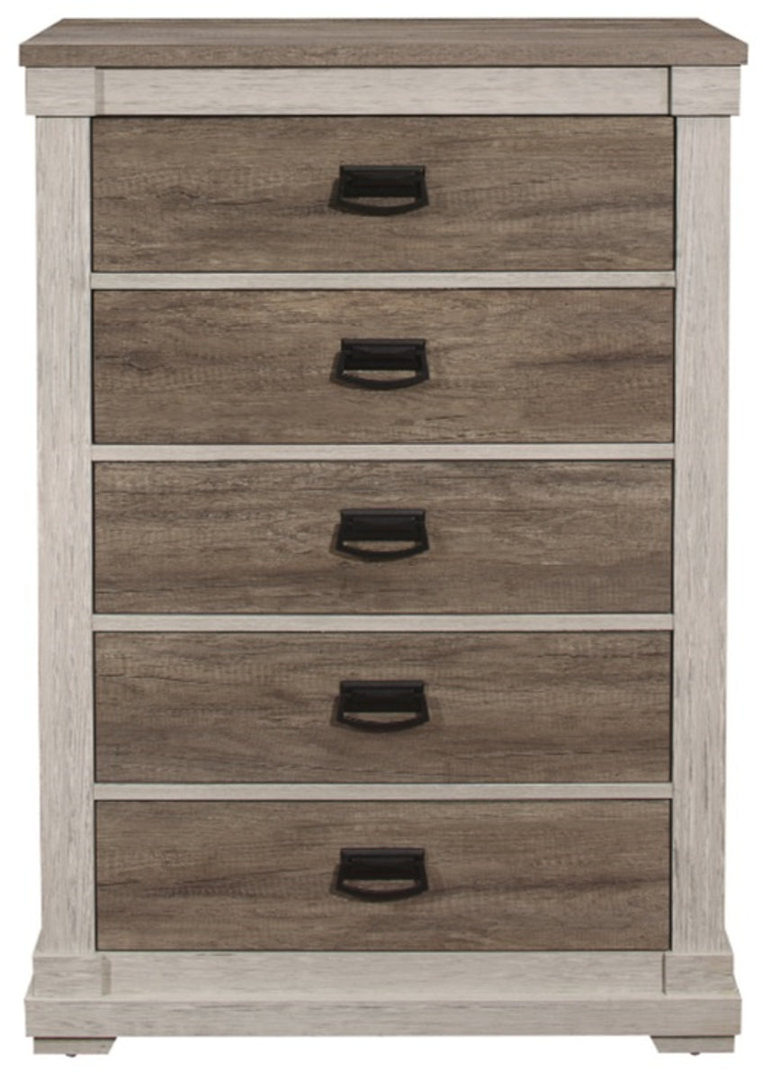 Homelegance Arcadia Chest in White & Weathered Gray 1677-9 image