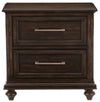 Homelegance Cardona Nightstand in Driftwood Charcoal 1689-4 image