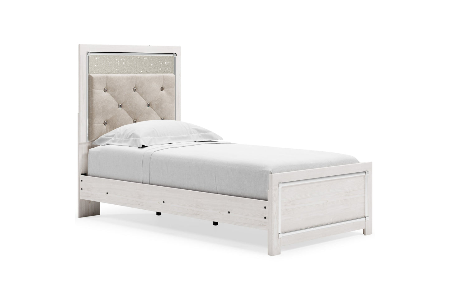 Altyra White Panel Bedroom Set