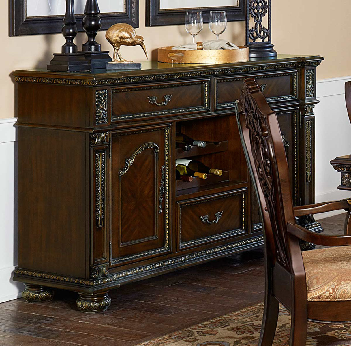 Homelegance Catalonia Server in Cherry 1824-40 image