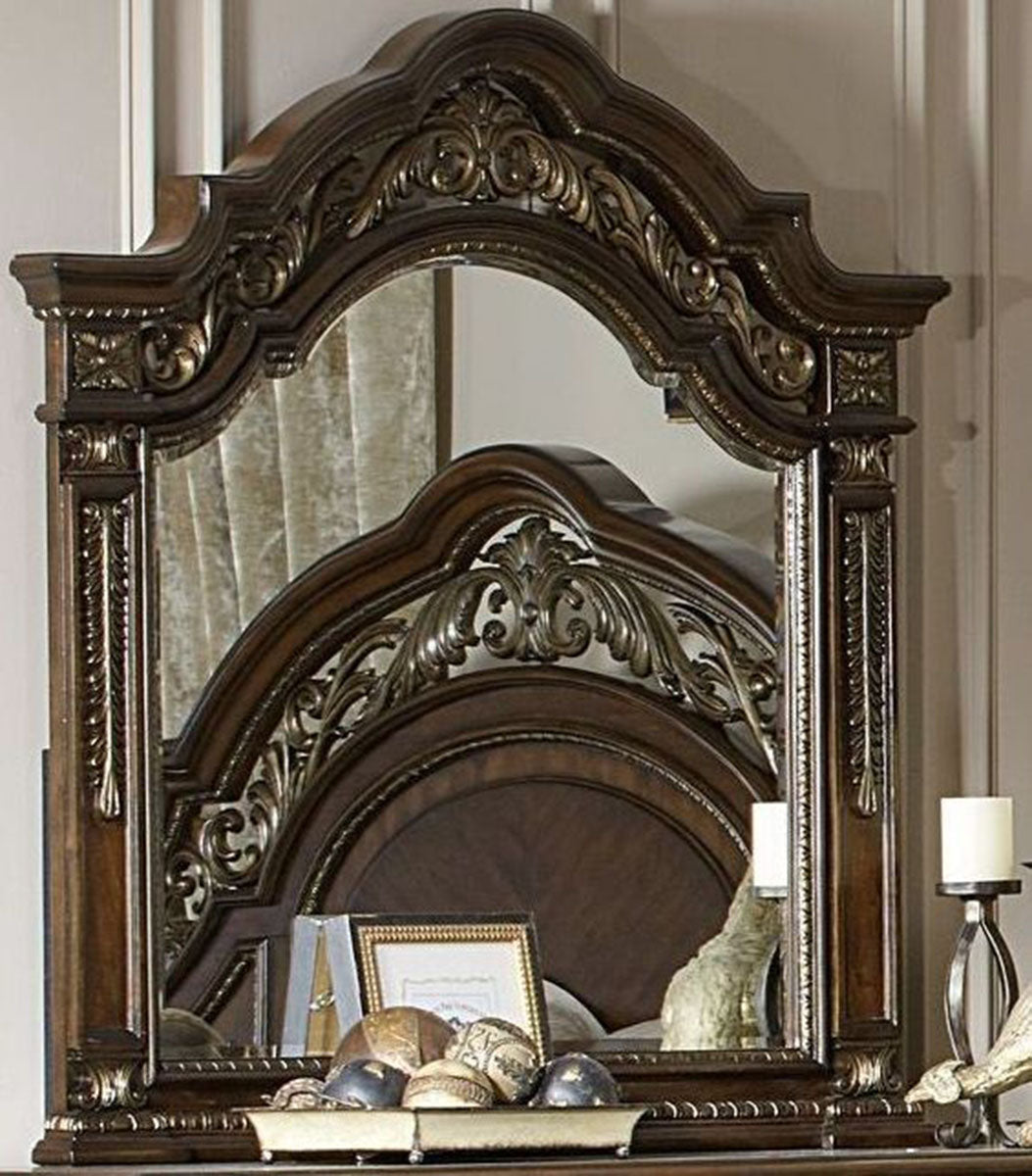 Homelegance Catalonia Mirror in Cherry 1824-6 image