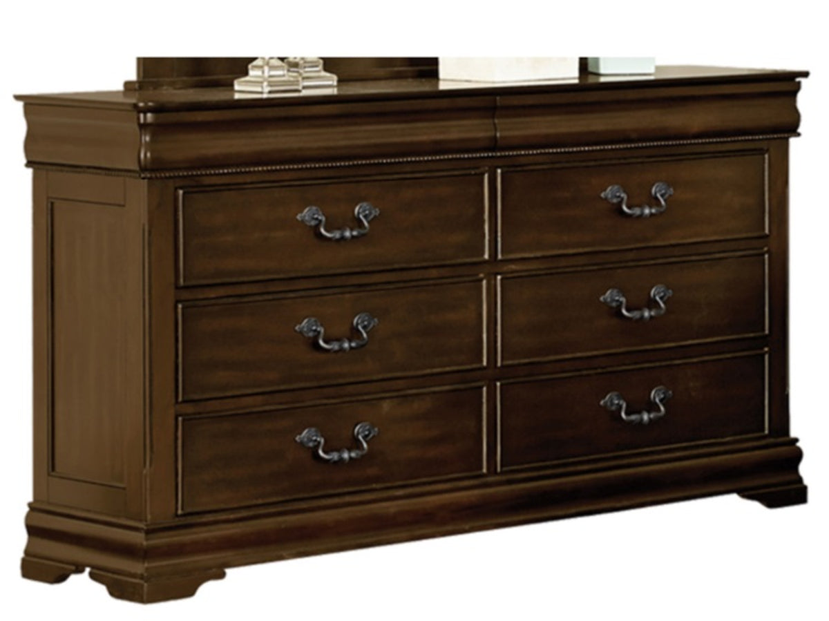 Homelegance Mont Belvieu Dresser in Dark Cherry 1869-5 image