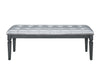 Homelegance Allura Bed Bench in Gray 1916GY-FBH image