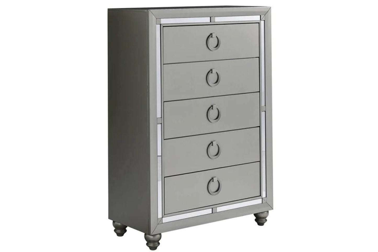 Riley Silver Bedroom Set