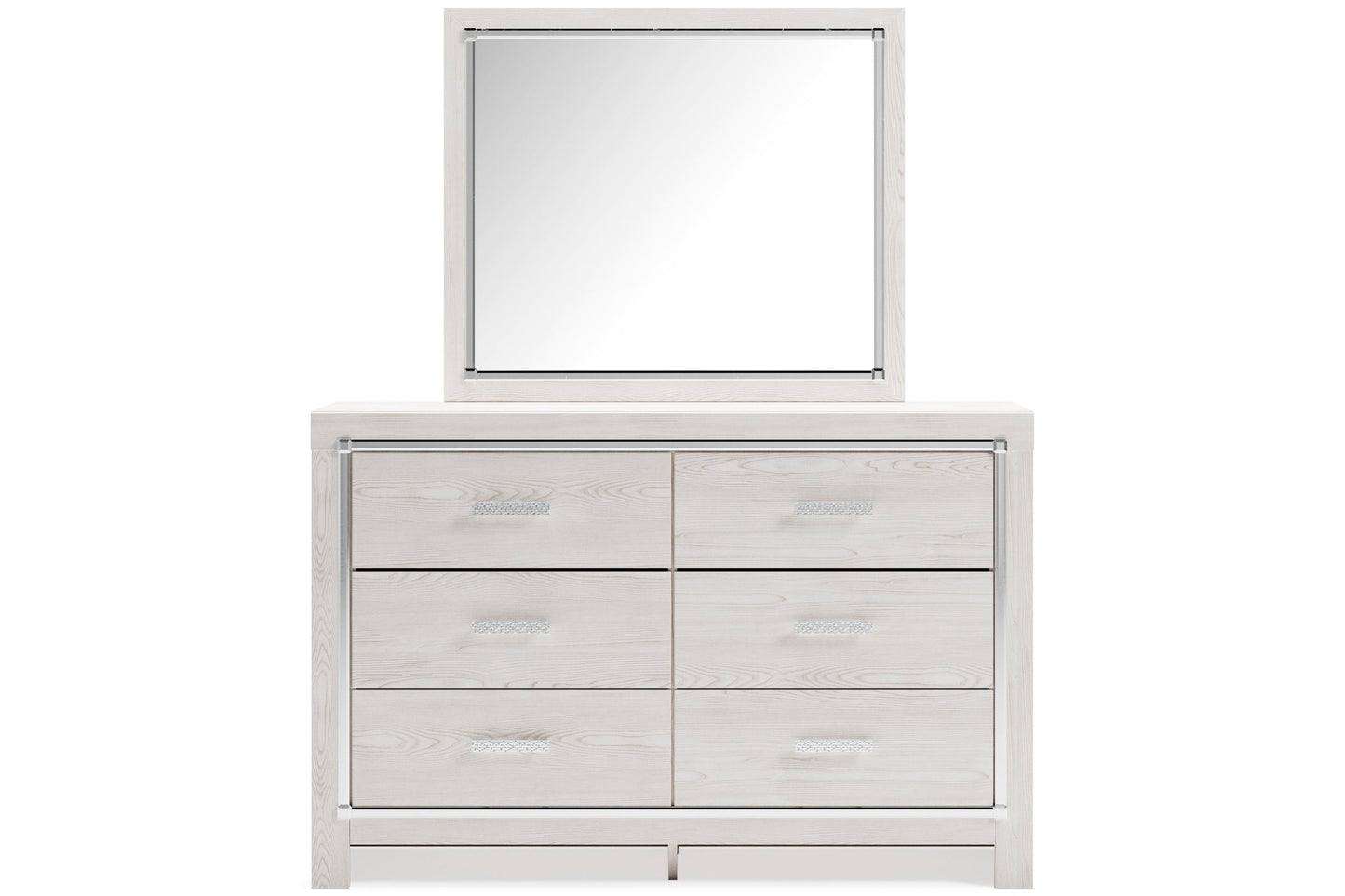 Altyra White Panel Bedroom Set