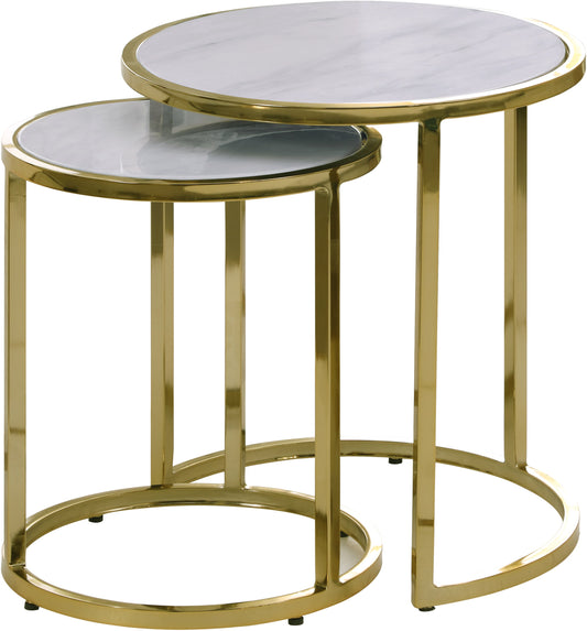 Massimo Gold End Table