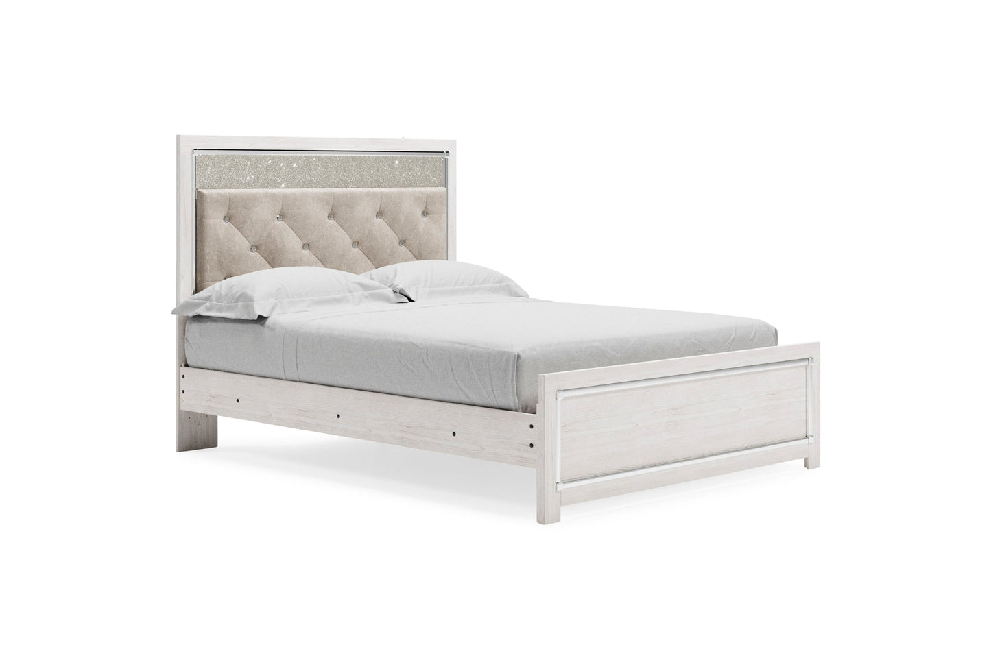 Altyra White Panel Bedroom Set