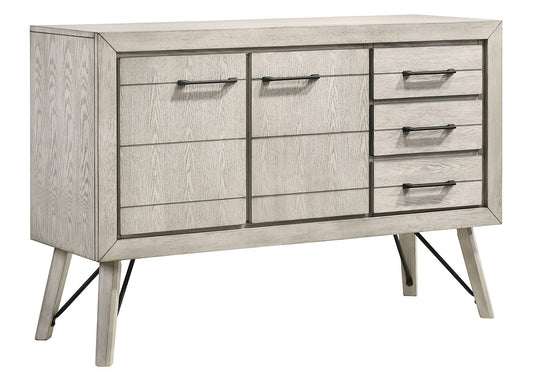 Crown Mark White Sands Sideboard in Cream image