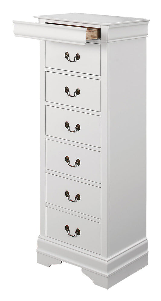 Homelegance Mayville 6 Drawer Lingerie Chest in White 2147W-12 image