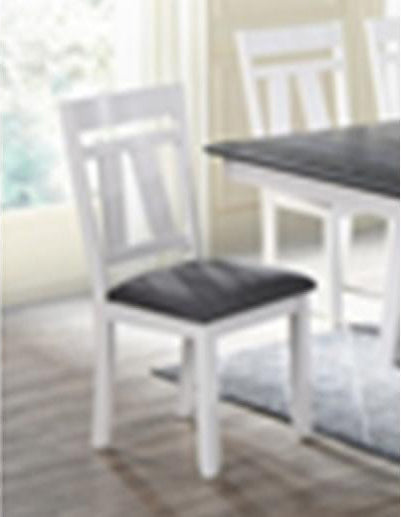 Crown Mark Maribelle Side Chair in Chalk/Grey (Set of 2) image