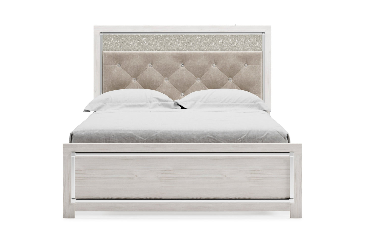 Altyra White Panel Bedroom Set