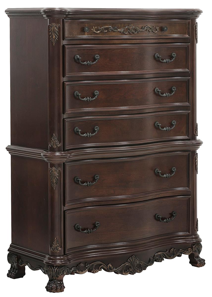 Homelegance Deryn Park 6 Drawer Chest in Cherry 2243-9 image