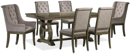 Alomar 7-Piece Dining Room Set - Oak