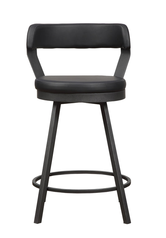 Staly Counter-Height Stool - Black