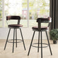 Staly Bar-Height Stool - Brown