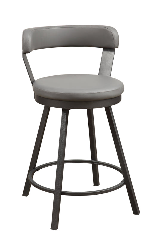 Staly Counter-Height Stool - Grey