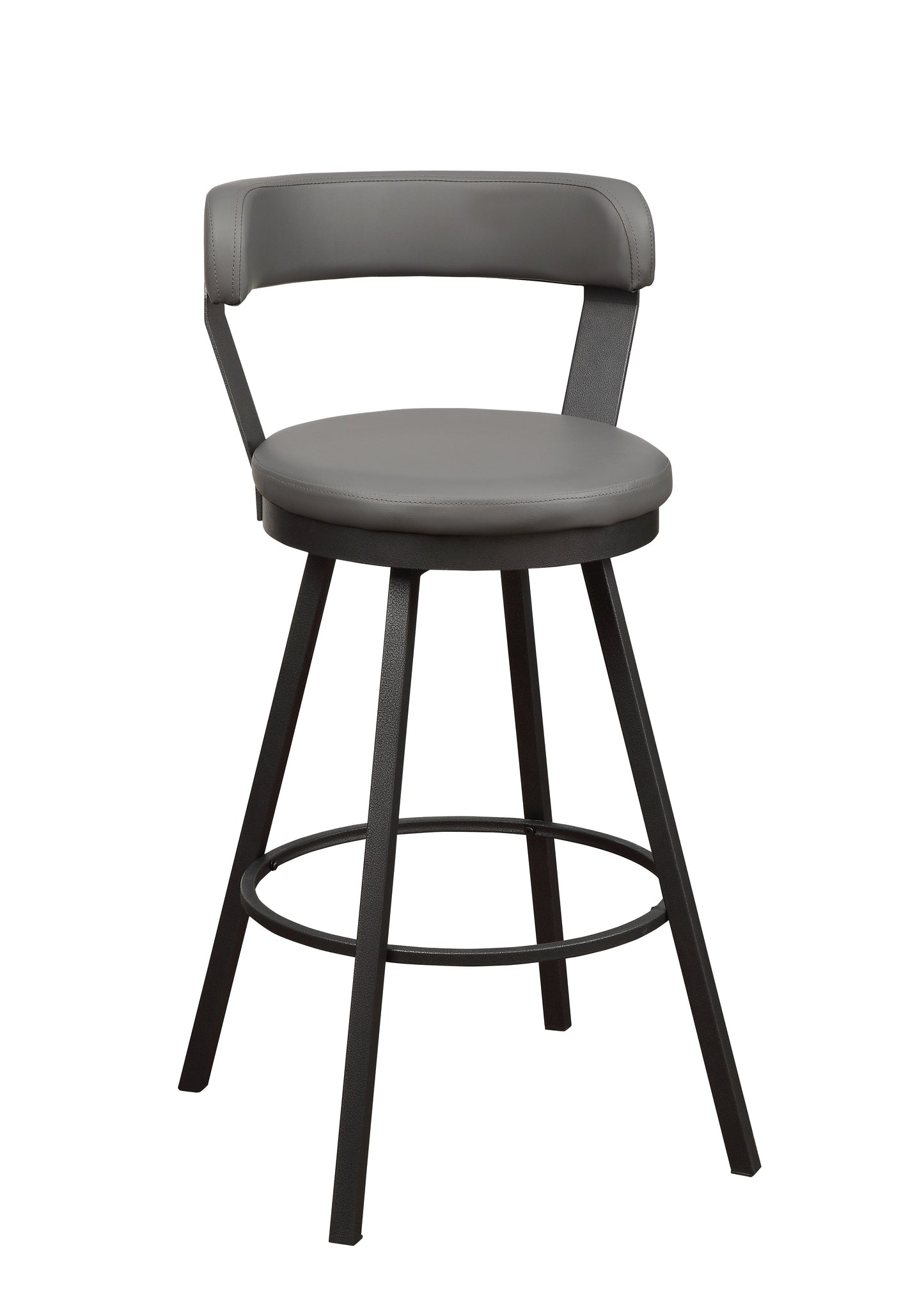 Staly Bar-Height Stool - Grey