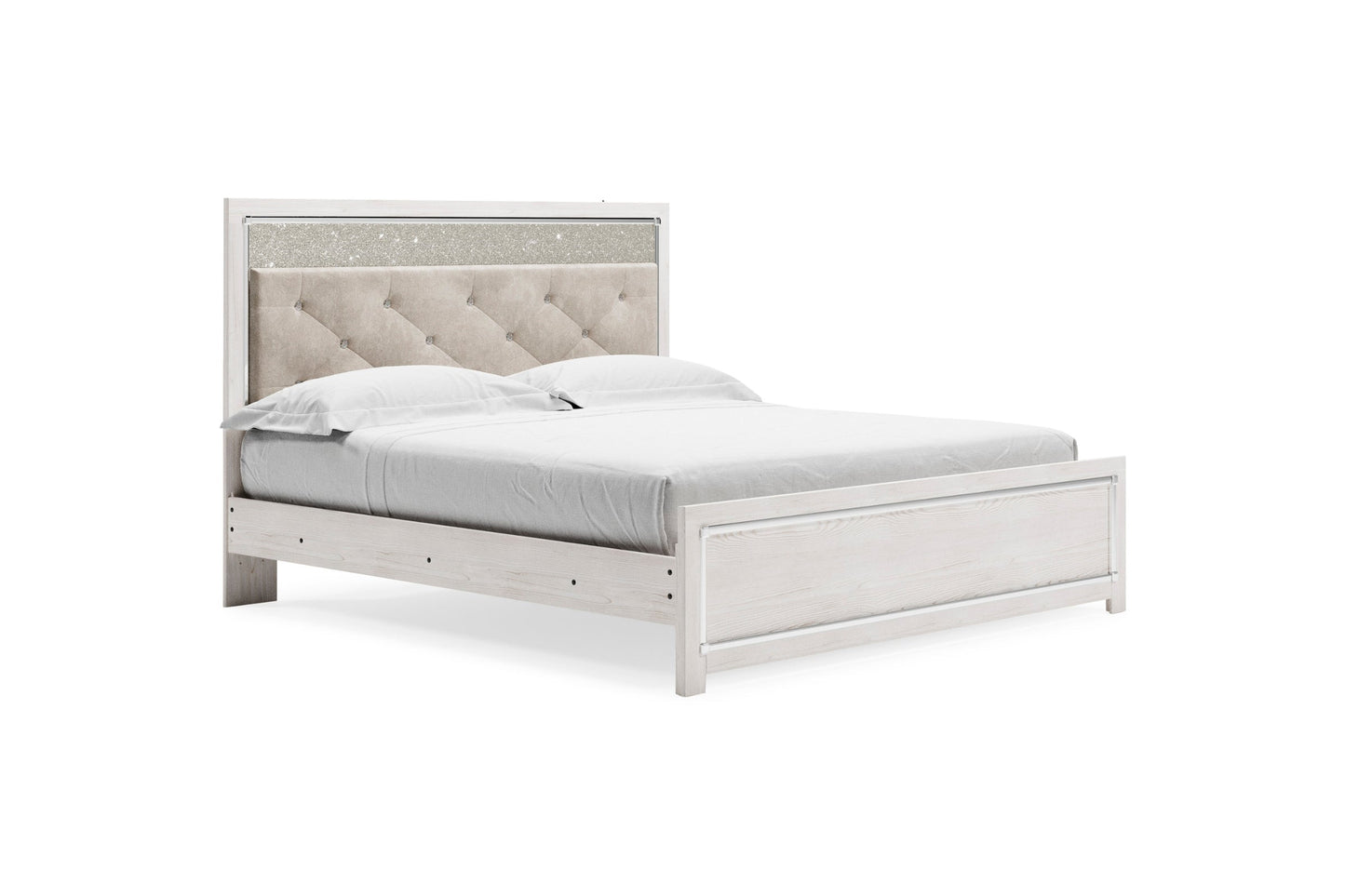 Altyra White Panel Bedroom Set