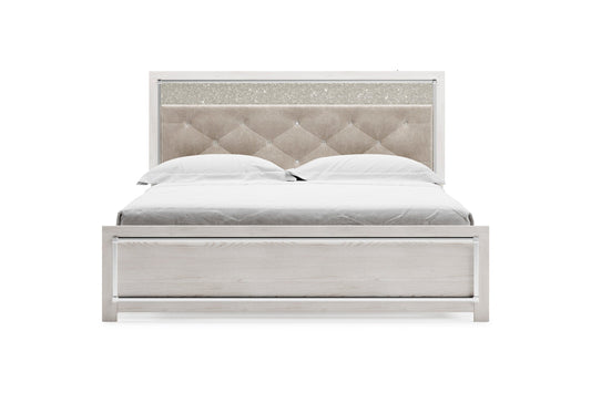 Altyra White Panel Bedroom Set